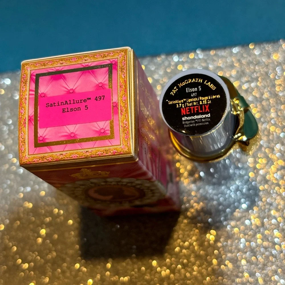 BNIB! Limited Edition! Pat McGrath Labs X Bridgerton SatinAllure Lipstick ELSON